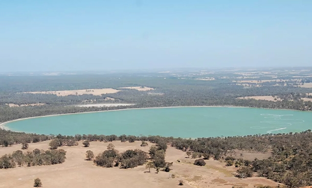 Lake Poorrarecup aerial photo 2